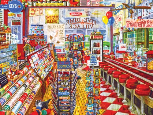 CRA-Z-ART Kodak Local Five & Dime Puzzle Perspective: front