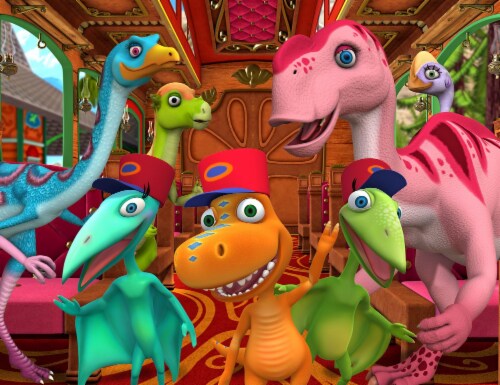 CRA-Z-ART On the Train with Buddy and Friends Puzzle Perspective: front