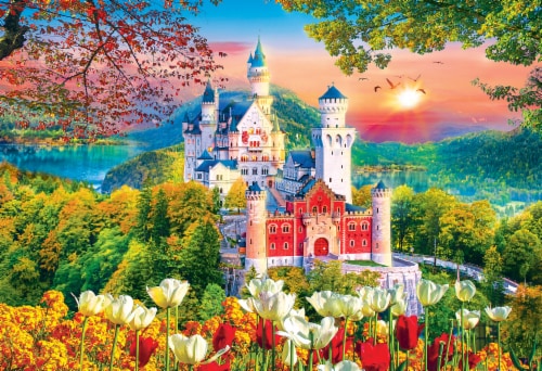 CRA-Z-ART Kodak Famous Neuschwanstein Medieval Castle Puzzle Perspective: front