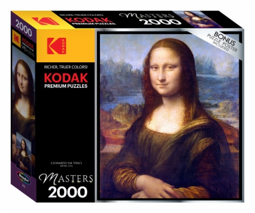 Kodak Masters Mona Lisa Puzzle Perspective: front