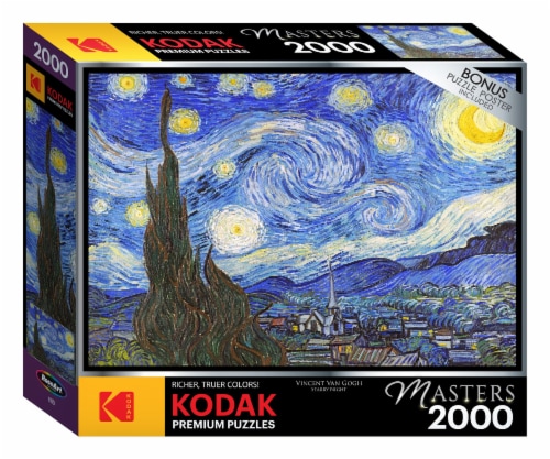 Kodak Masters The Starry Night Puzzle Perspective: front