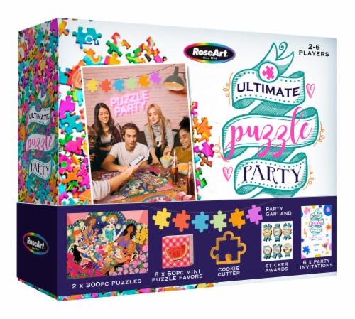 RoseArt® Ultimate Puzzle Party Pack Perspective: front