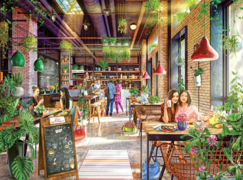 Cra-Z-Art My Happy Place - Boho Coffee House Puzzle Perspective: front