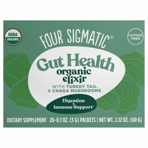 Four Sigmatic® Defend Mushroom Elixir Mix with Chaga Packets Perspective: front
