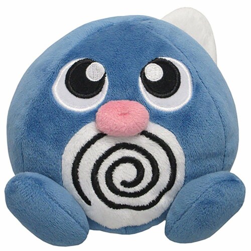 Sanei Pokemon All Star 4.5 Poliwag Plush 1 each Baker s