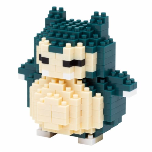 Pokemon Snorlax Nanoblock Perspective: front