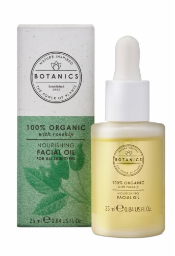 Botanics Organic Nourishing Facial Oil Perspective: front