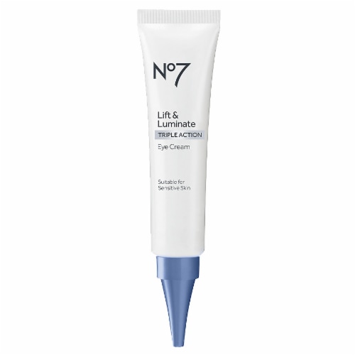 No7 Lift & Luminate Triple Action Eye Cream Perspective: front