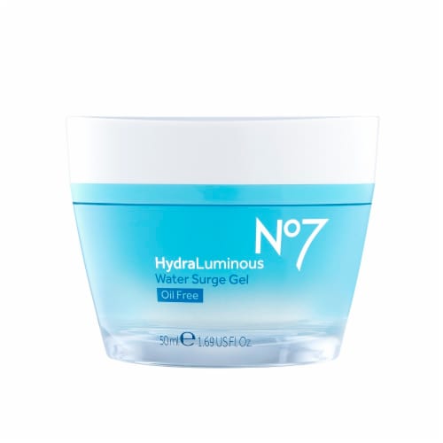 No7 HydraLuminous Water Surge Gel Ultra-Hydratant Perspective: front