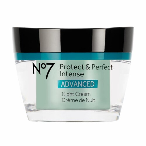 No7 Protect & Perfect Intense Night Cream Perspective: front