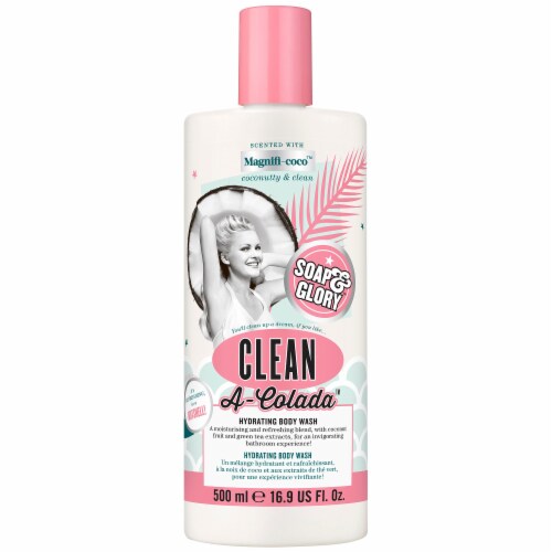Soap & Glory™ Magnifi-Coco™ Clean A-Colada™ Hydrating Body Wash Perspective: front