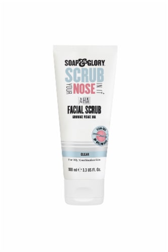 Soap & Glory Scrub Your Nose in It AHA Facial Scrub Perspective: front