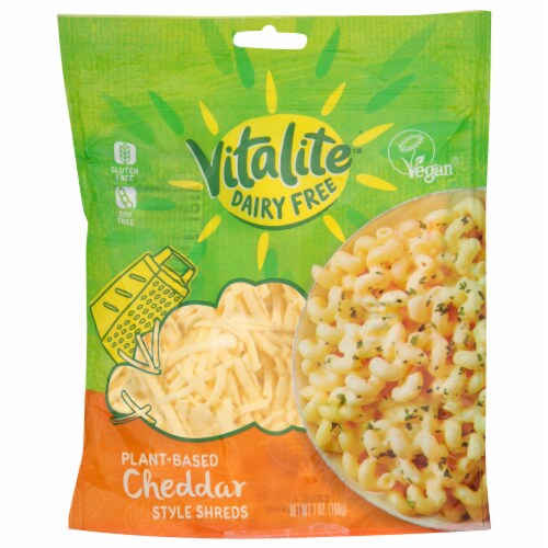 Vitalite™ Dairy Free Plant Based Cheddar Cheese Spread Perspective: front