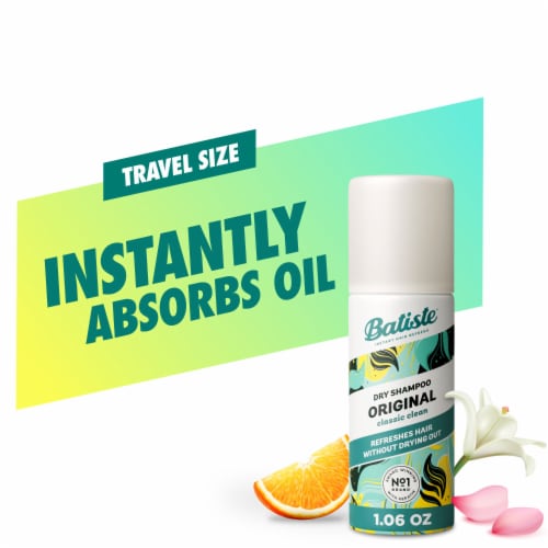 Batiste Dry Shampoo Original Fragrance Travel Size Perspective: front