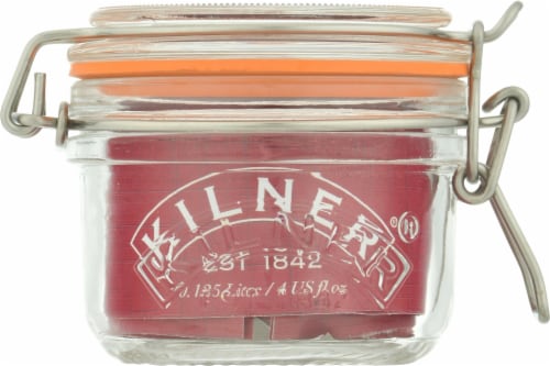 KILNER® Round Clip Top Storage Jar Perspective: front