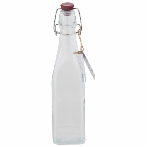 KILNER® Square Clip Top Preserve Bottle Perspective: front