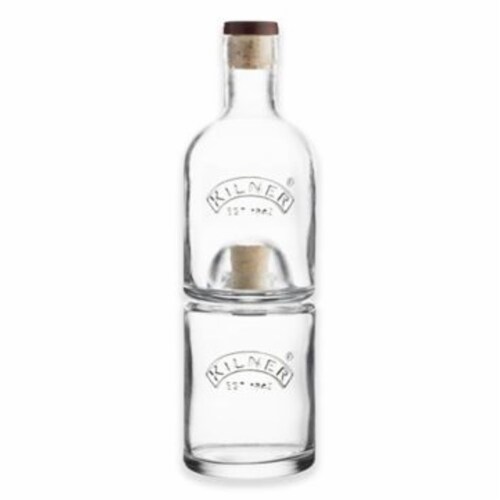KILNER® Stackable Bottle Set Perspective: front