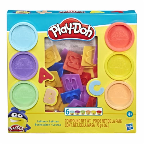 Play-Doh Fundamentals Letters Modeling Compound Playset Perspective: front