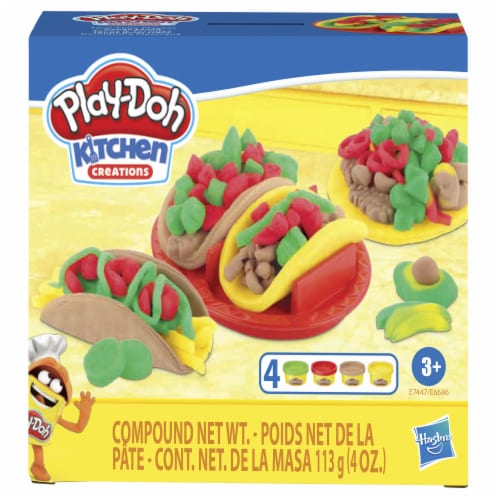 Play-Doh Kitchen Creations Foodie Taco Time Playset Perspective: front