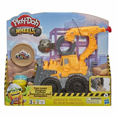 play doh wheels front loader