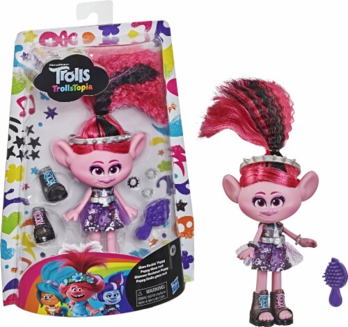Hasbro Collectibles DreamWorks Trolls TrollsTopia Glam Rockin Poppy Fashion Doll COLLE 1 Smith s Food and Drug
