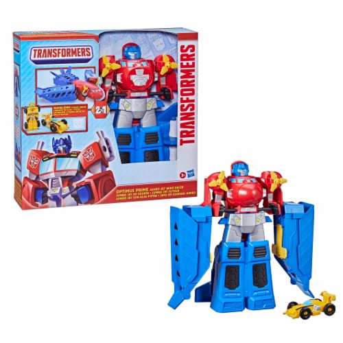 Hasbro Transformers Optimus Prime Jumbo Jet Wing Racer Perspective: front