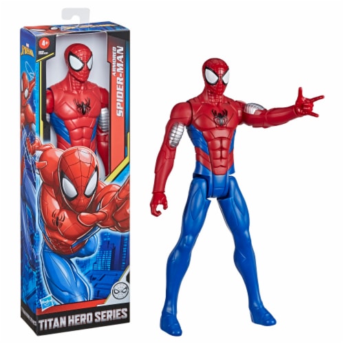 Hasbro Marvel Titan Hero Series Armored Spider-Man, 12 in - Kroger