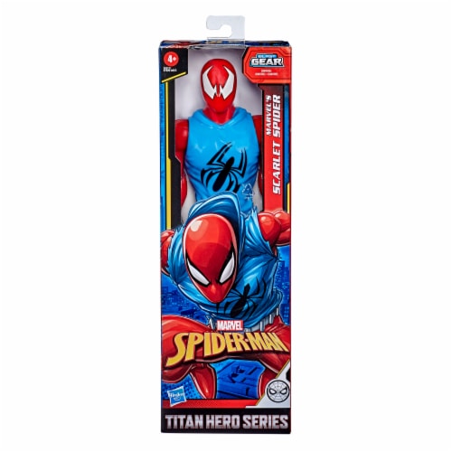 Hasbro Marvel Titan Hero Series Scarlet Spider Perspective: front