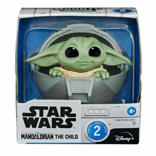 Star Wars™ The Bounty Collection Series 2 The Child™ Baby’s Crib Pose Toy Perspective: front