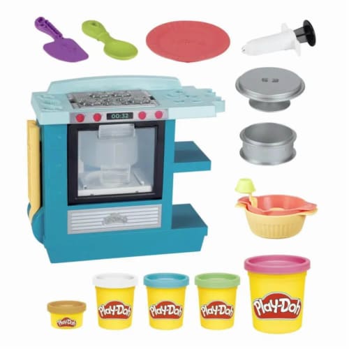 Play-Doh Kitchen Creations Super Colorful Cafe Playset with 20