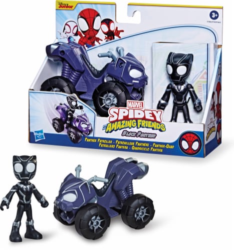 Hasbro Marvel Spidey and His Amazing Friends Miles Morales Techno-Racer Perspective: front
