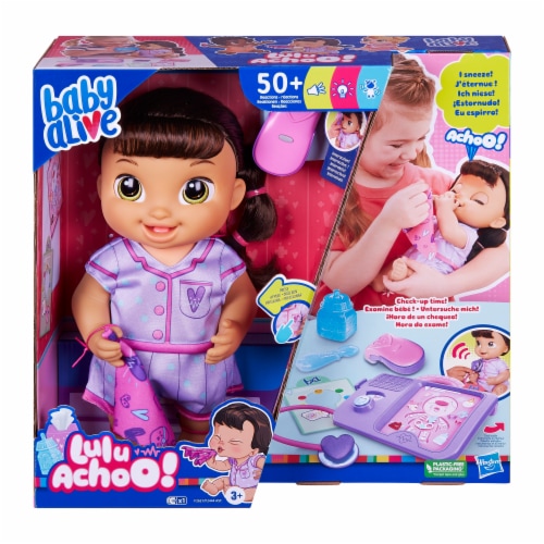 Baby Alive Cute 'N Cuddly Brown Hair Baby Doll, 1 - Kroger