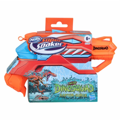 Nerf Dinosquad Raptor-Surge Super Soaker Perspective: front
