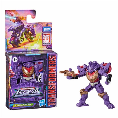 Hasbro Transformers Generations Legacy Core Iguanus Perspective: front