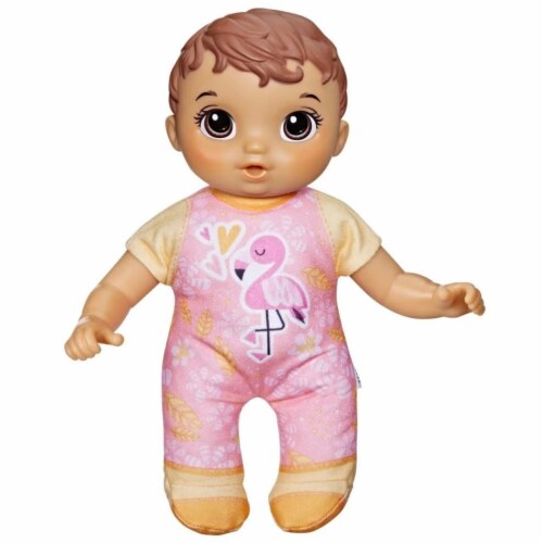 Baby Alive Cute 'N Cuddly Brown Hair Baby Doll, 1 ct - Baker’s