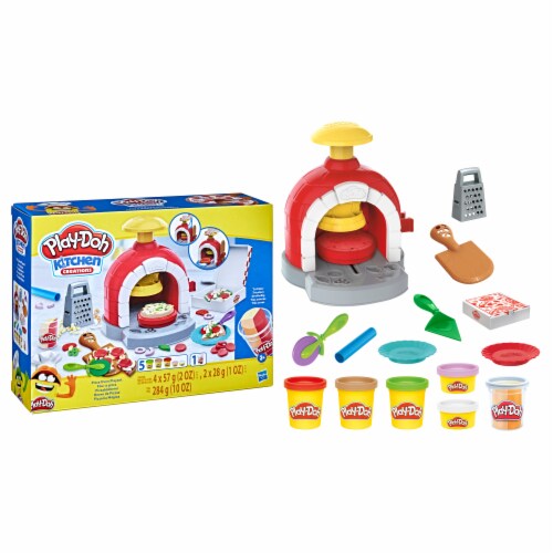 Play-Doh Kitchen Creations Pizza Oven Playset Perspective: front