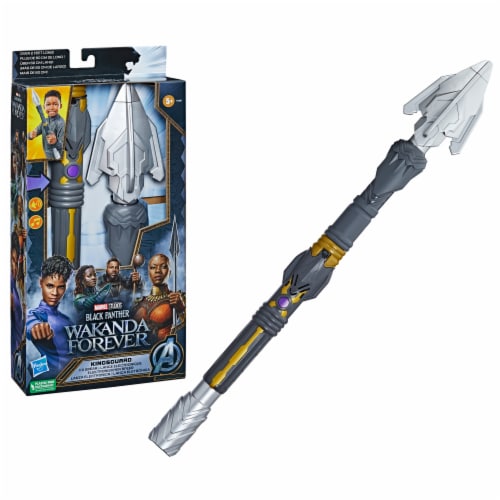 Marvel Studios Black Panther Wakanda Forever Kingsguard Toy Perspective: front