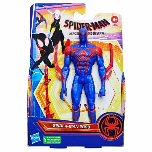 Marvel Spider-Man: Across The Spider-Verse Spider-Man Toy, 6-Inch-Scale  Action Figure with Web Accessory, Toys for Kids Ages 4 and Up