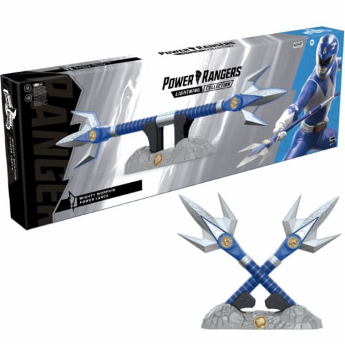 Hasbro F5156 Power Rangers Lightning Collection Might Morphin Blue Ranger Power Lance 1 Foods Co