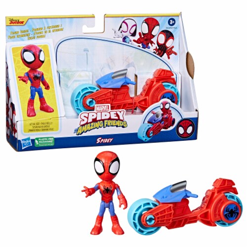 Saf Spidey Motorcycle Perspective: front