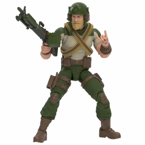 Hasbro F7463 6 inch G.I. Joe Classified Series Craig Rock N Roll McConnel 71 Action Figure Perspective: front