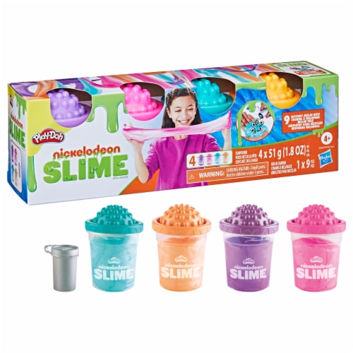 Play-Doh Nickelodeon Slime Brand Compound Rainbow Mixing Kit, Kids Crafts -  Play-Doh