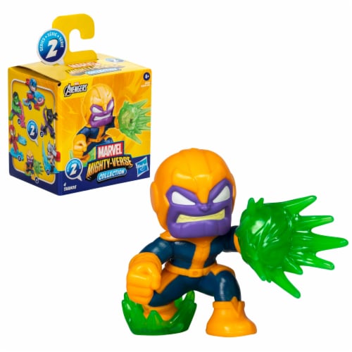 Marvel Avengers Mighty-Verse Collection Series 2 Thanos Action Figure Perspective: front