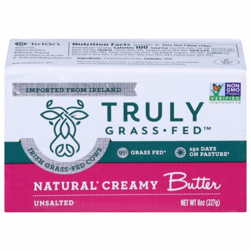 Natural Creamy Salted Butter Sticks - Truly Grass Fed