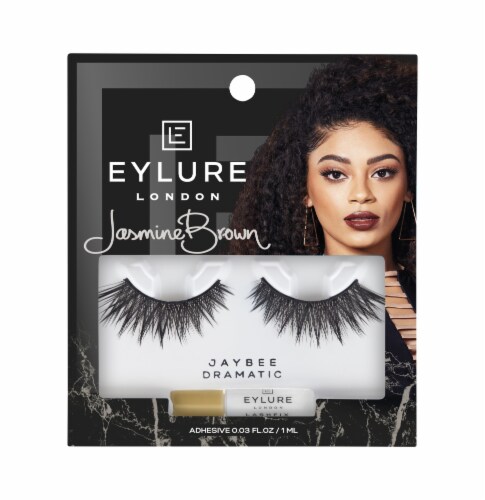 Eylure Jasmine Brown Jaybee Dramatic Lashes Perspective: front