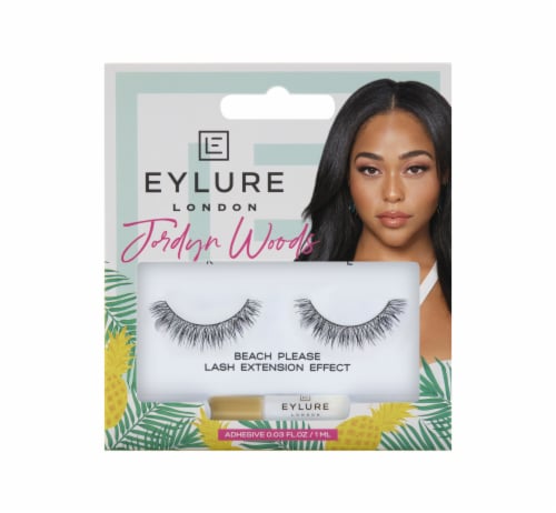 Eylure Jordyn Woods Beach Please Lashes Perspective: front