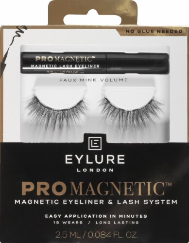 Eyelure Pro Magnetic Faux Mink Volume Magnetic Lash Eyeliner Kit Perspective: front