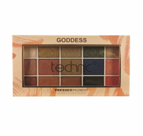 TECHNIC Goddess Pressed Pigment Palette Perspective: front