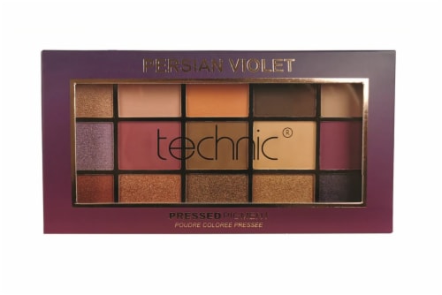 Technic Pressed Pigment Palette - Persian Violet Perspective: front