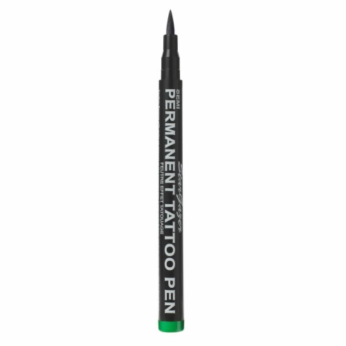 Semi-Permanent Tattoo Pen, Long Lasting, Strong Color, Waterproof Skin  Marker 0.03 fl. oz., 0.03 fl oz - Smith's Food and Drug